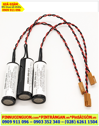 Okuma Opus 7000; Pin nuôi nguồn E8049-090-012 Okuma Opus 7000 PLC Set of 3 Batteries for Cassette